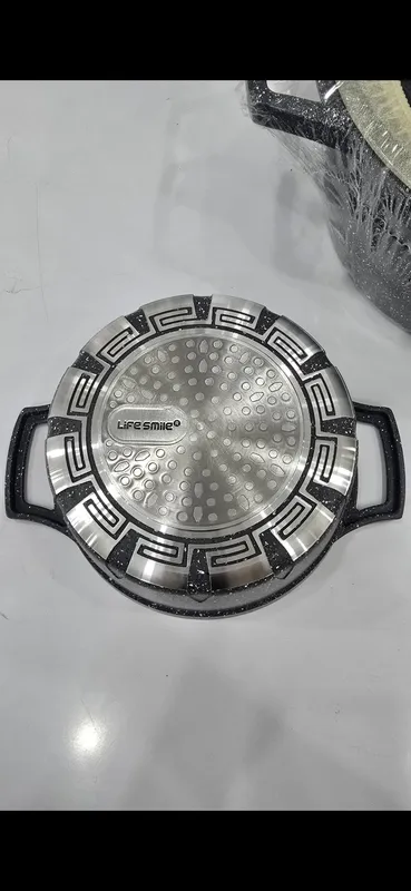 سرویس قابلمه لایف اسمایل گرانیتی مدل FLHM-  پارچه 10 gallery2