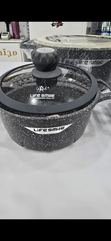 سرویس قابلمه لایف اسمایل گرانیتی مدل FLHM-  پارچه 10 gallery3