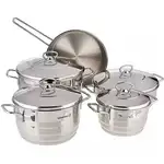 سرویس قابلمه استیل کرکماز ظرفیت 9 پارچه thumb 2