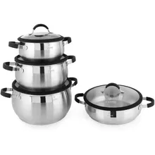 سرویس قابلمه استیل لایف اسمایل  8 پارچ مدلp22 gallery0