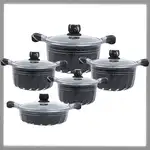 سرویس قابلمه گرانیت لایف اسمایل 10 پارچ مدل  p2 thumb 1