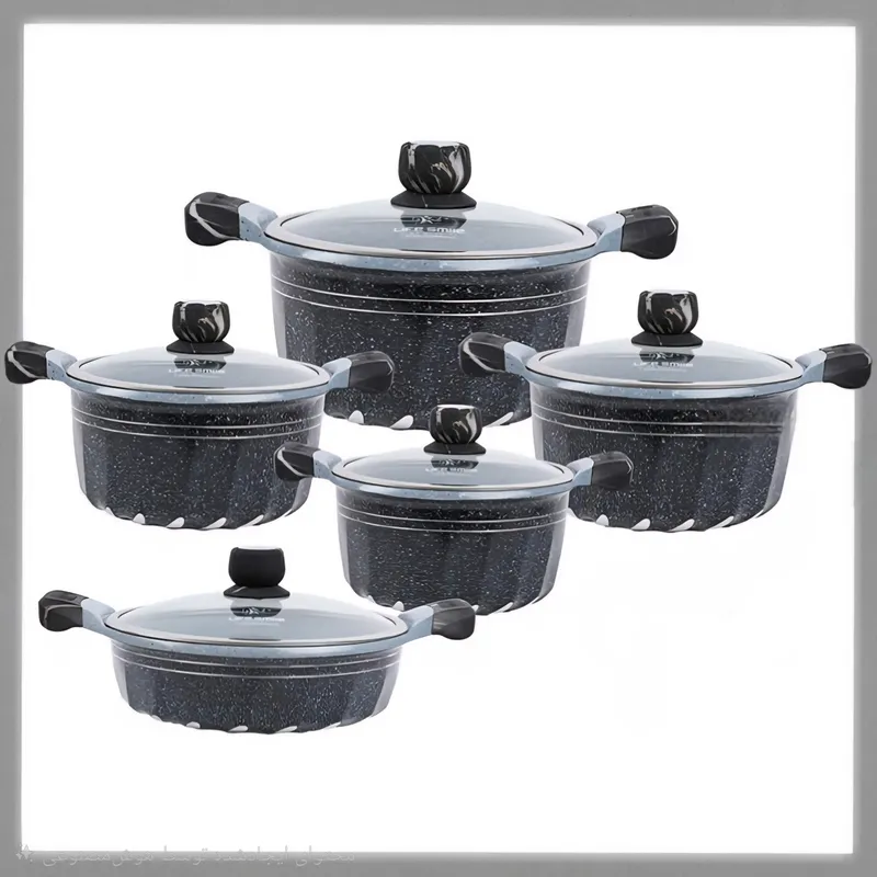 سرویس قابلمه گرانیت لایف اسمایل 10 پارچ مدل  p2 gallery0