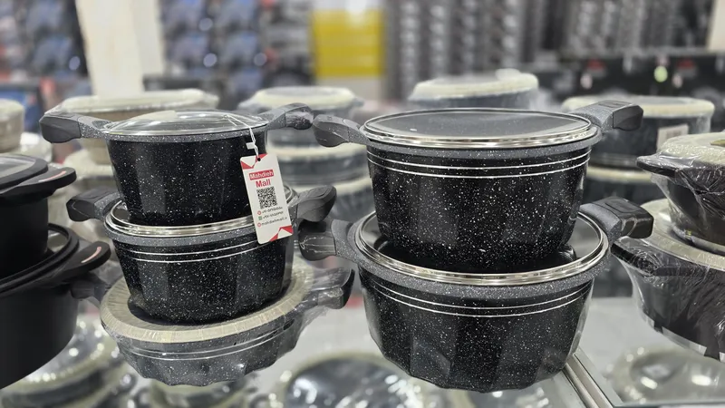 سرویس قابلمه گرانیت لایف اسمایل 10 پارچ مدل  p2 gallery1