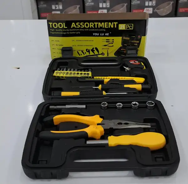 جعبه ابزار21 تکه