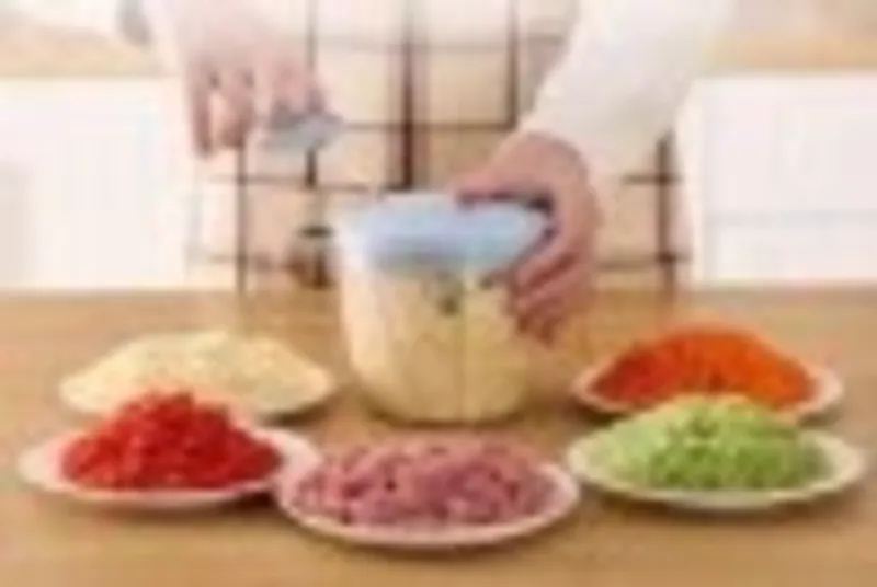 خردکن دستی نخ دار Easy Spin Cutter (ایزی اسپین کاتر) 3 تیغه gallery1