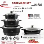 سرویس قابلمه 8 پارچ لایف اسمایل مدلBB-8-3SET thumb 1
